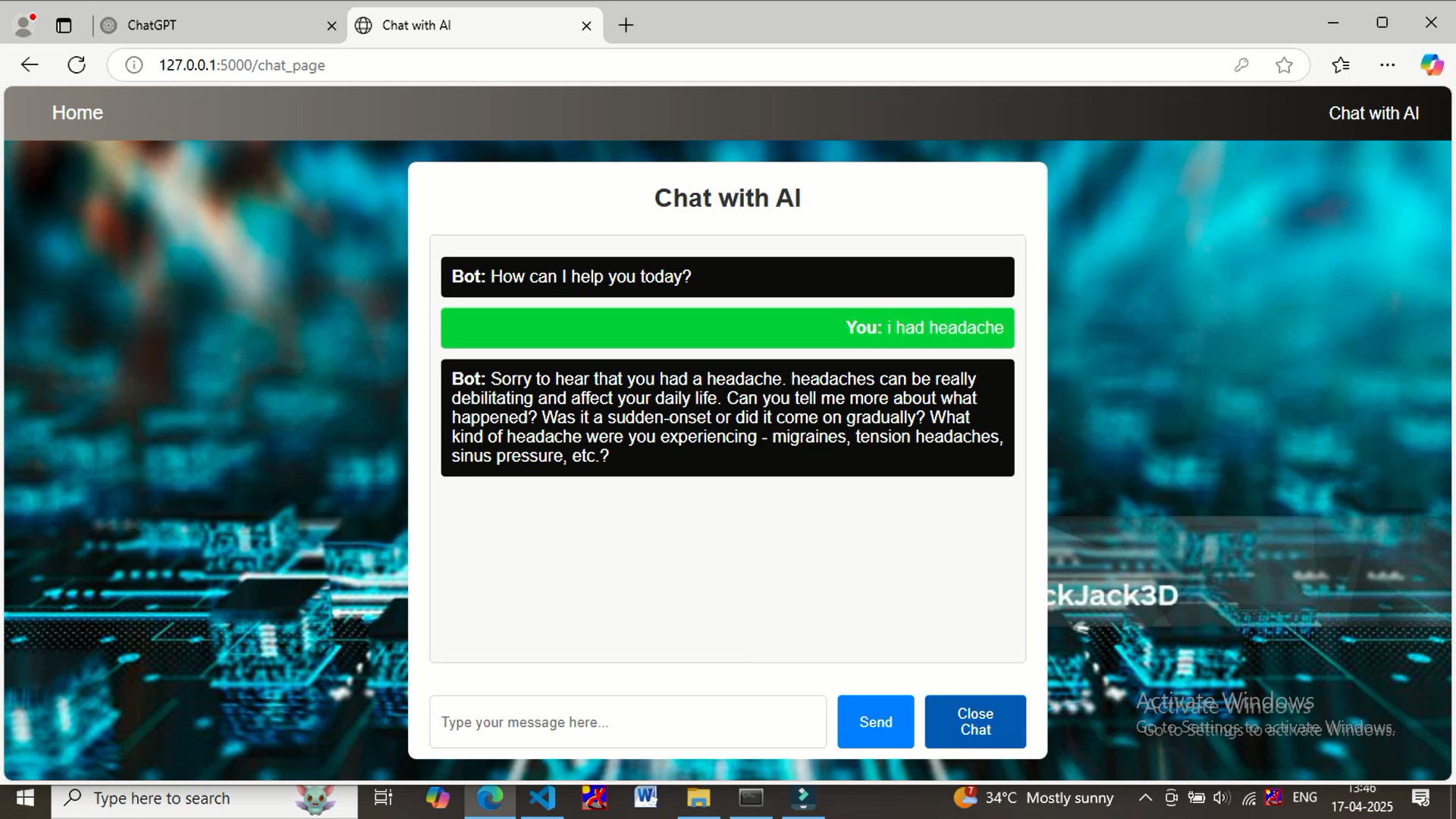 EMPLOYEE STRESS DETECTION AND MANAGEMENT SYSTEM USING MACHINE LEARNING AND CHABOT